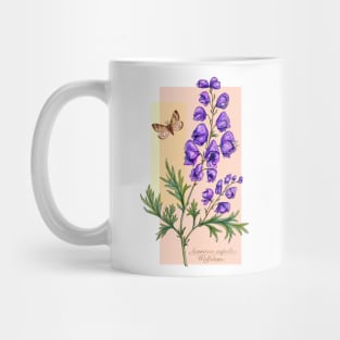 Wolfsbane. Magical flowers Mug